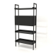 3d model Rack ST 03 (with cabinet) (900x400x1900, wood black) - preview