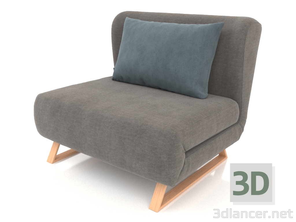 3 डी मॉडल आर्मचेयर-बेड रोज़ी 3 - पूर्वावलोकन