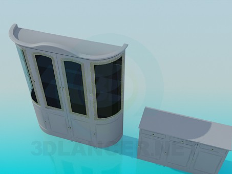 3D Modell Schrank und Sideboard vervollständigen - Vorschau