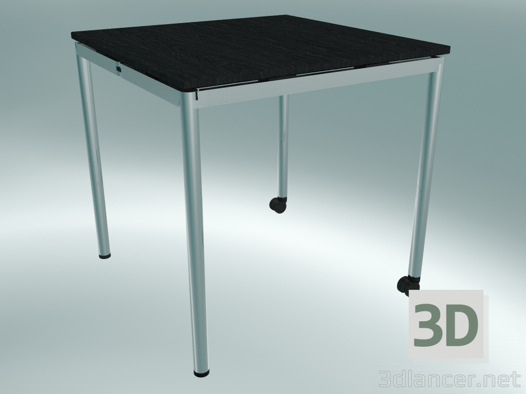3D Modell Tisch für cafe platz (750kh750mm) - Vorschau