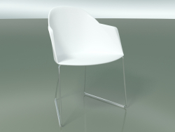 Stuhl 2226 (auf Kufen, CRO, PC00001 Polypropylen)