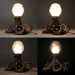 Pulpo lámpara 3D modelo Compro - render