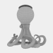 3d Lamp octopus model buy - render