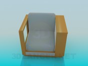 Chair with shelf