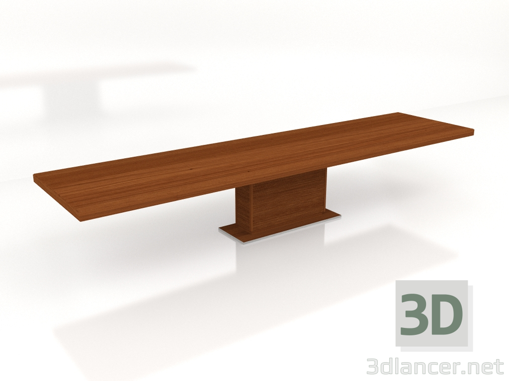 3D Modell Rechteckiger Tisch ICS Tavolo rechteckig 400 - Vorschau