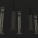 3d Medical syringes model buy - render