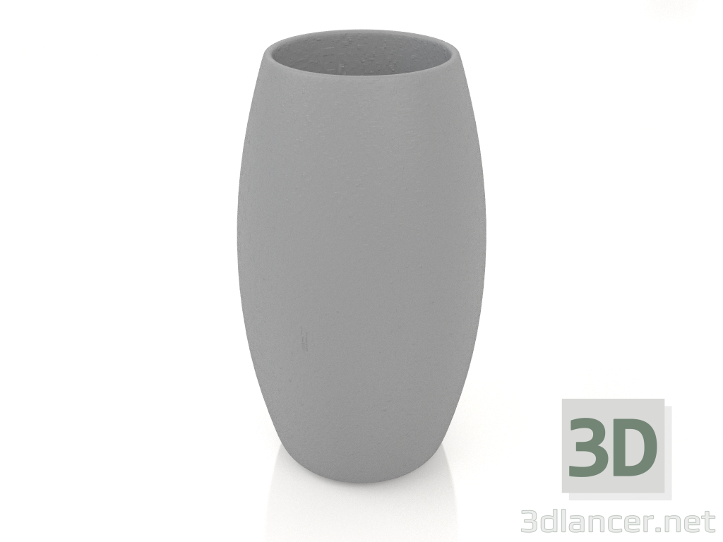 modèle 3D Pot de fleurs 2 (Anthracite) - preview