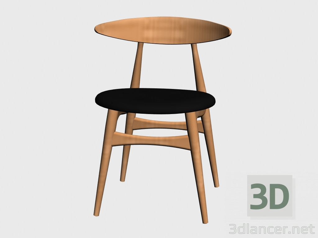3D Modell Stuhl (sh33) - Vorschau