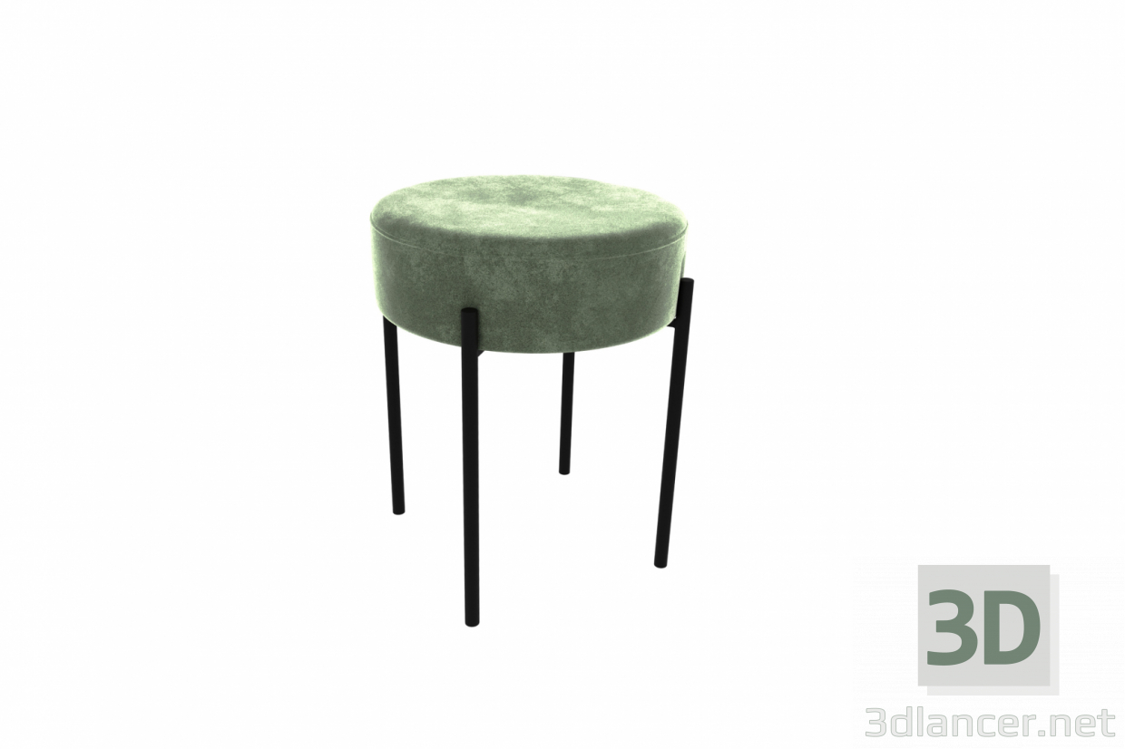 3d model Stool 430 low - preview