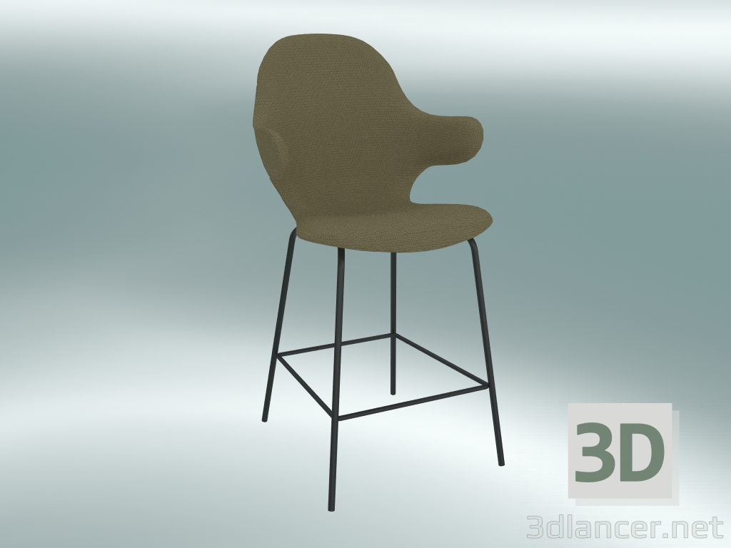 modèle 3D Tabouret de bar Catch (JH16, 63x58 H 107 cm, Hallingdal - 224) - preview