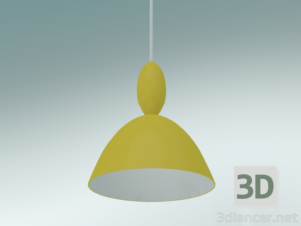 modèle 3D Suspension Mhy (Jaune) - preview