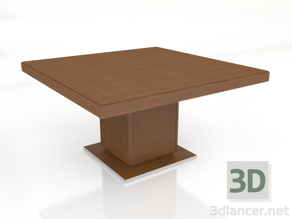 modello 3D Tavolo quadrato ICS Tavolo quadrato 140 - anteprima