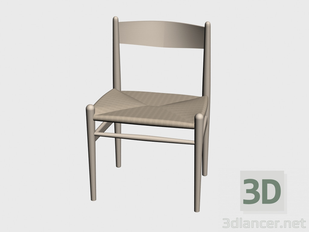 3D Modell Stuhl (sh36) - Vorschau