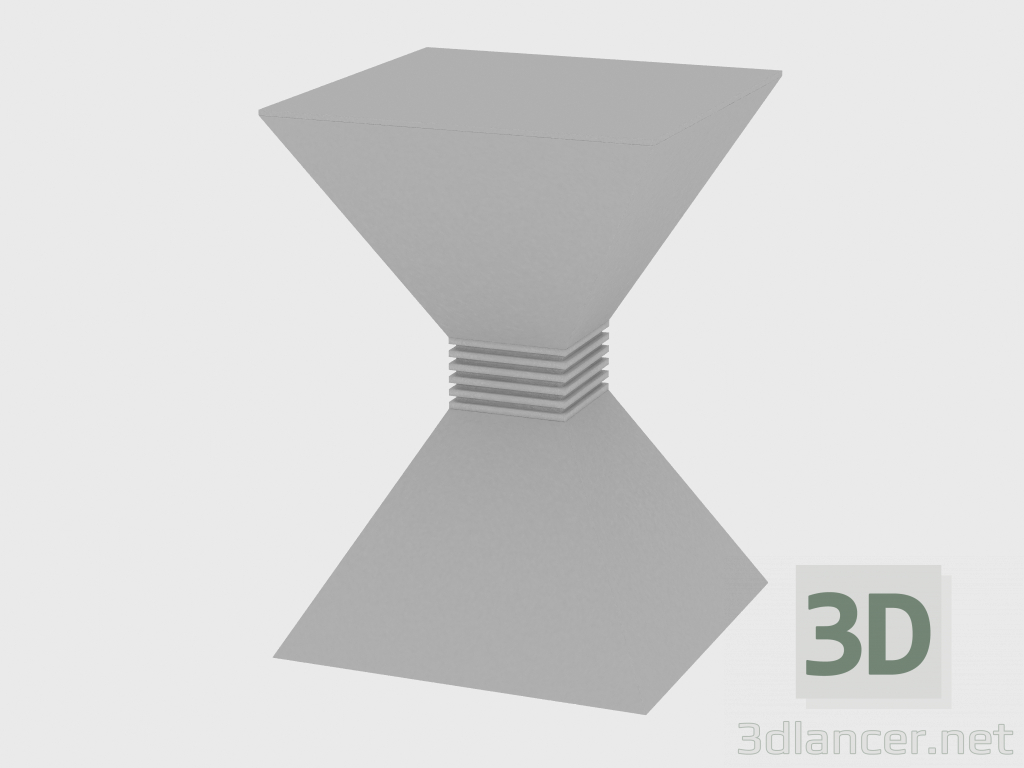 3d model Mesa de centro ANDY SMALL TABLE A + C (35x35xH48) - vista previa