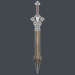 Fantasy Schwert 17 3D-Modell 3D-Modell kaufen - Rendern