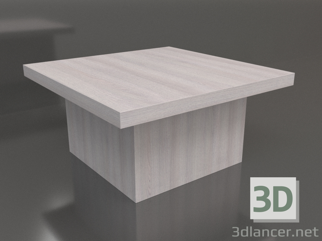 modello 3D Tavolino JT 10 (800x800x400, legno chiaro) - anteprima