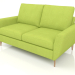 3d модель Хоум прямий диван 3-місний розкладний – превью