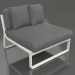 3D Modell Modulares Sofa, Abschnitt 3 (Achatgrau) - Vorschau