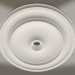 3d model Gypsum ceiling socket RP 004 D=350 - preview