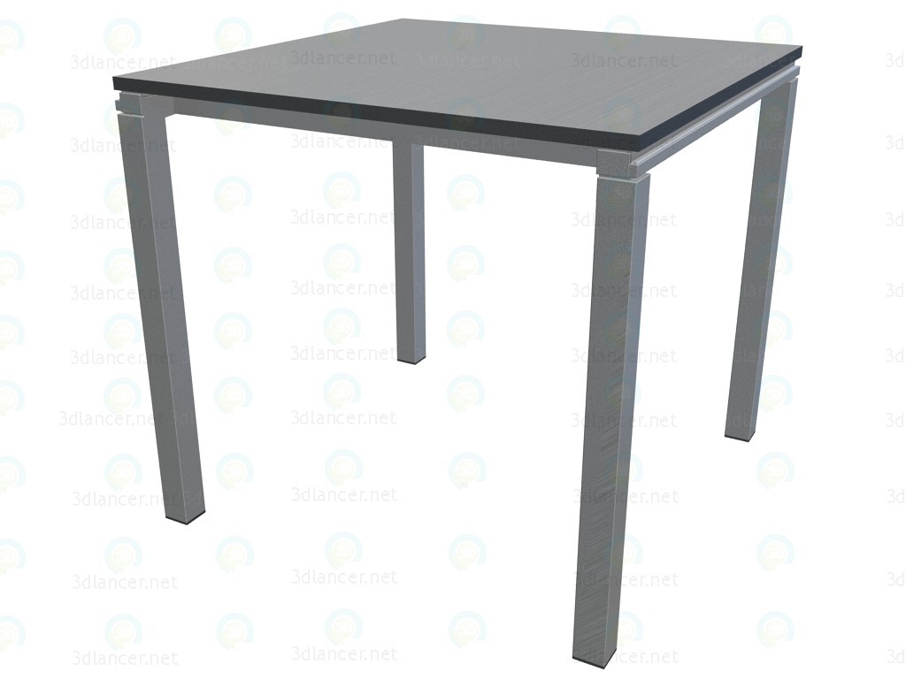 3D Modell Tisch 800 x 800 - Vorschau