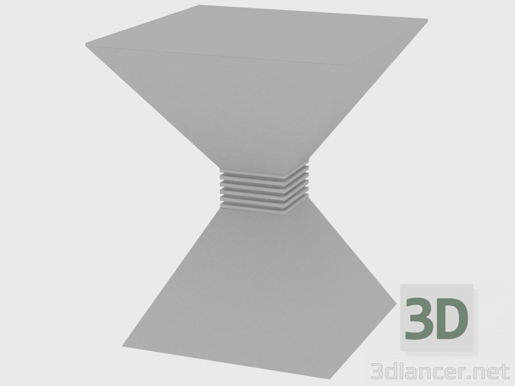 3d model Mesa de centro ANDY SMALL TABLE A + D (41x41xH48) - vista previa