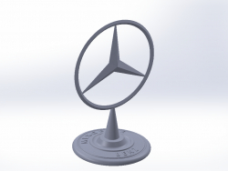 Placa de identificação Mercedes