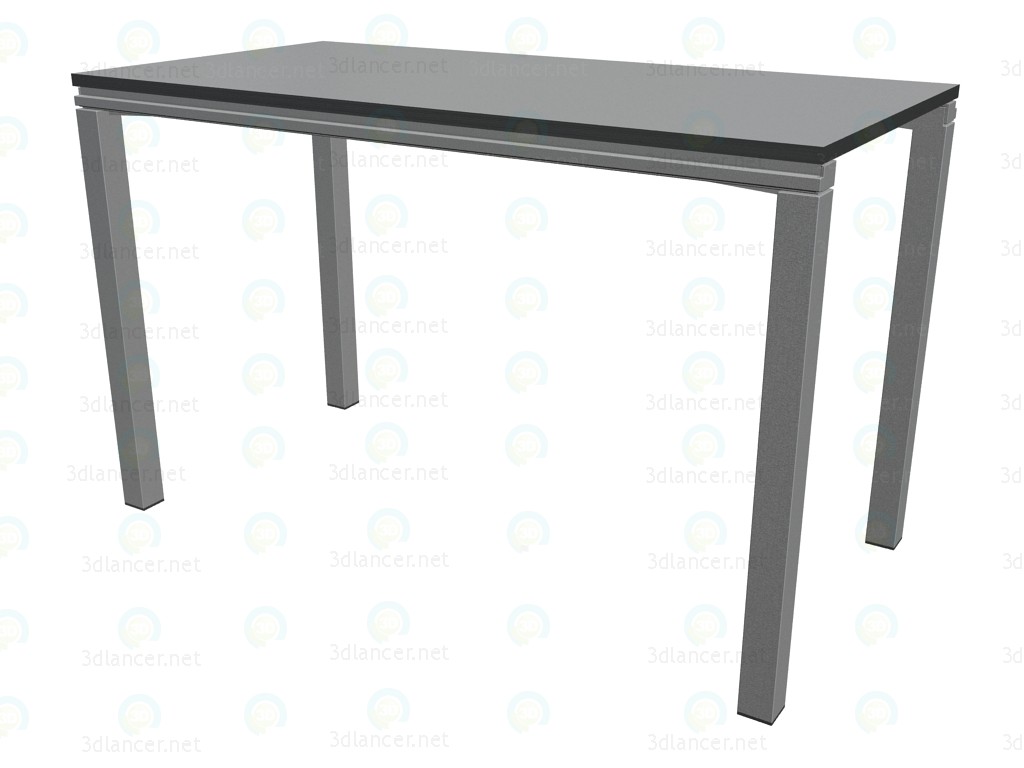 3D Modell Tisch 1220 x 600 - Vorschau