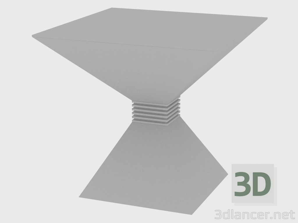 modèle 3D Table basse ANDY PETIT TABLEAU A + E (52x52xH48) - preview