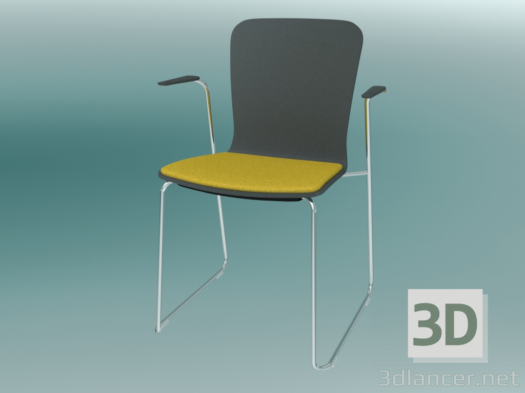 modèle 3D Chaise visiteur (K23V3 2P) - preview