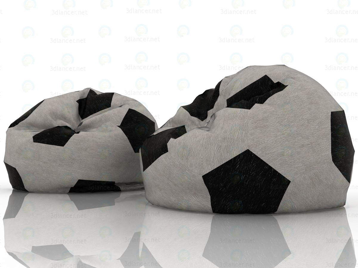 3D Futbol çanta sandalyeler modeli satın - render