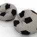 3D Futbol çanta sandalyeler modeli satın - render