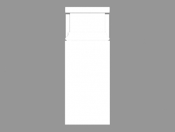 Marco de puerta D310 (9.5 x 24.9 x 3.1 cm)
