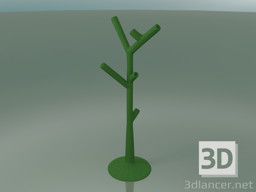 3D modeli Corallo elbise askısı (Yeşil) - önizleme