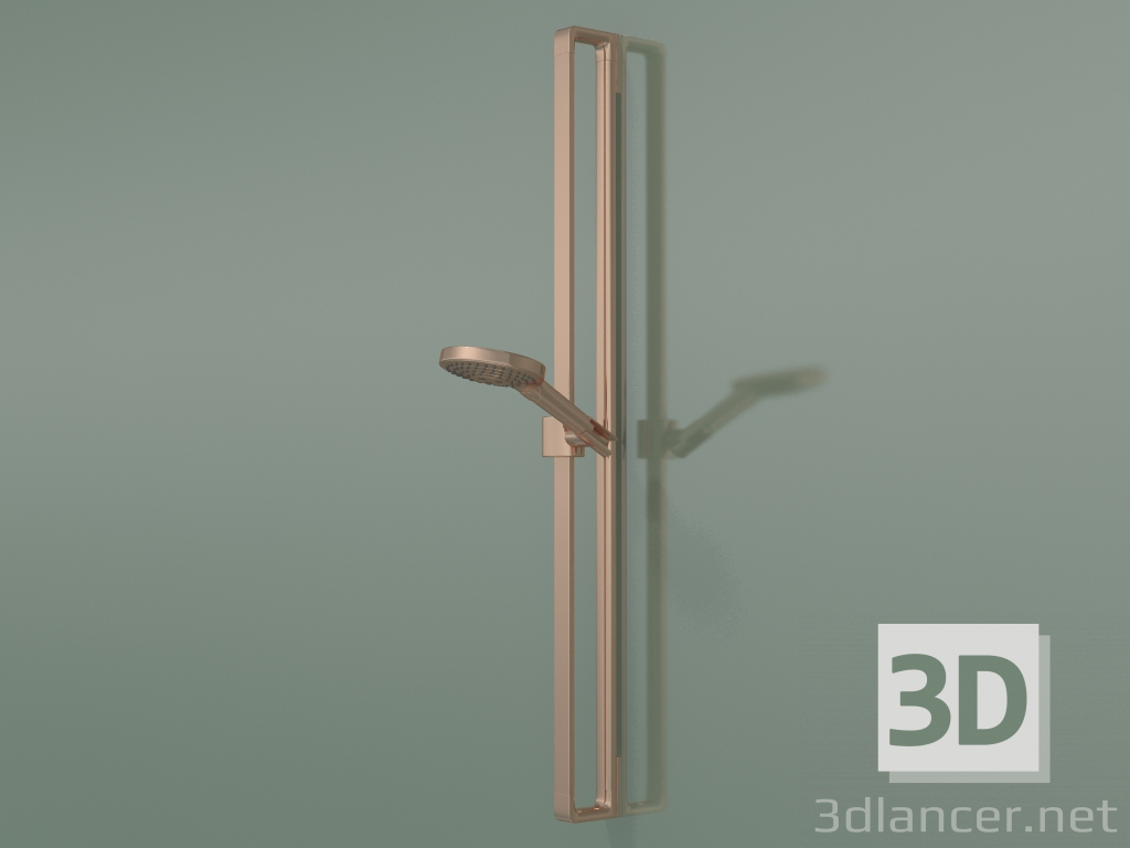 3d model Shower set 0.90 m with hand shower 120 3jet (36735300) - preview