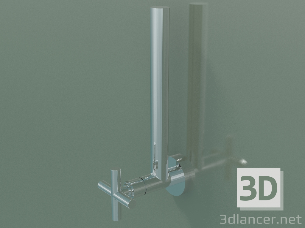 3D Modell Wandwinkelventil (22 900 892-00) - Vorschau