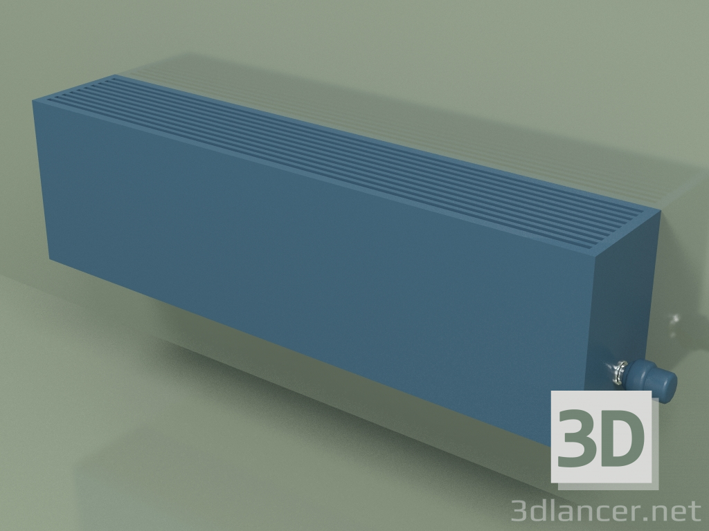 3D Modell Konvektor - Aura Slim Basic (280 x 1000 x 180, RAL 5001) - Vorschau