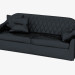 3d model Double Sofa Leather Veyron - preview