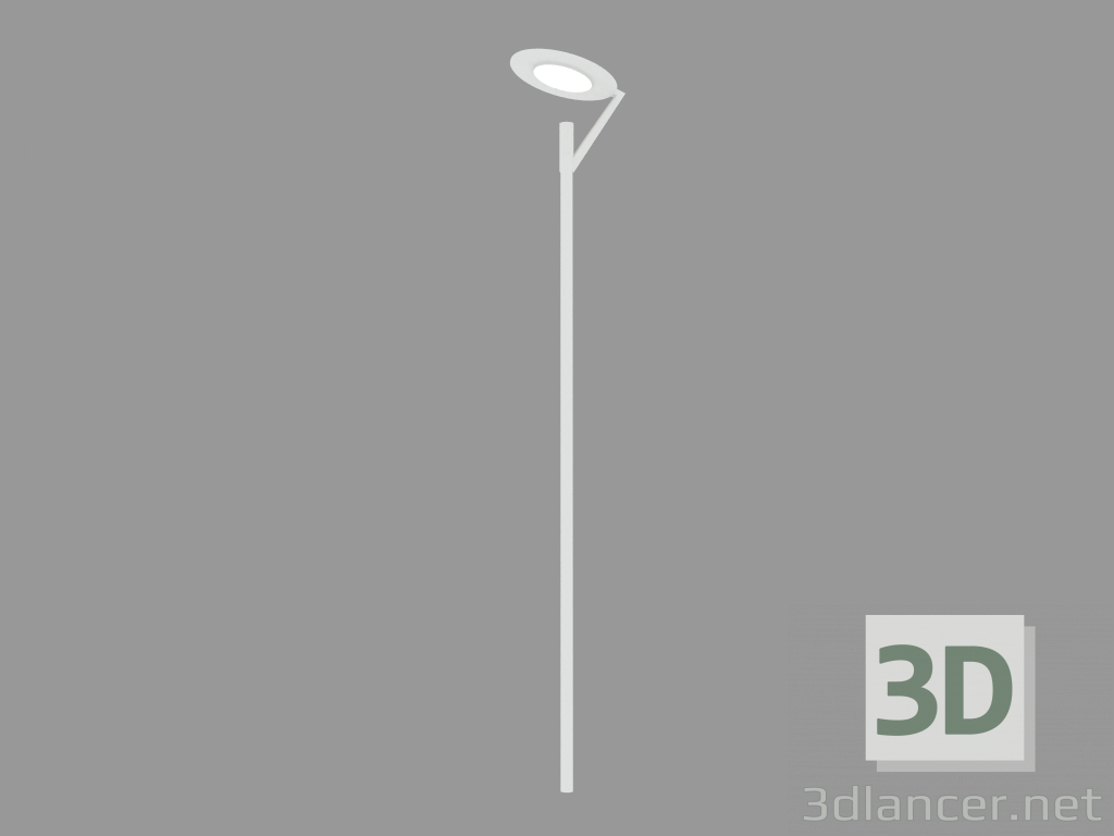 modello 3D Lampione stradale MINISLOT AVANT-GARDE ASIMMETRICO (S3953 + S2848) - anteprima
