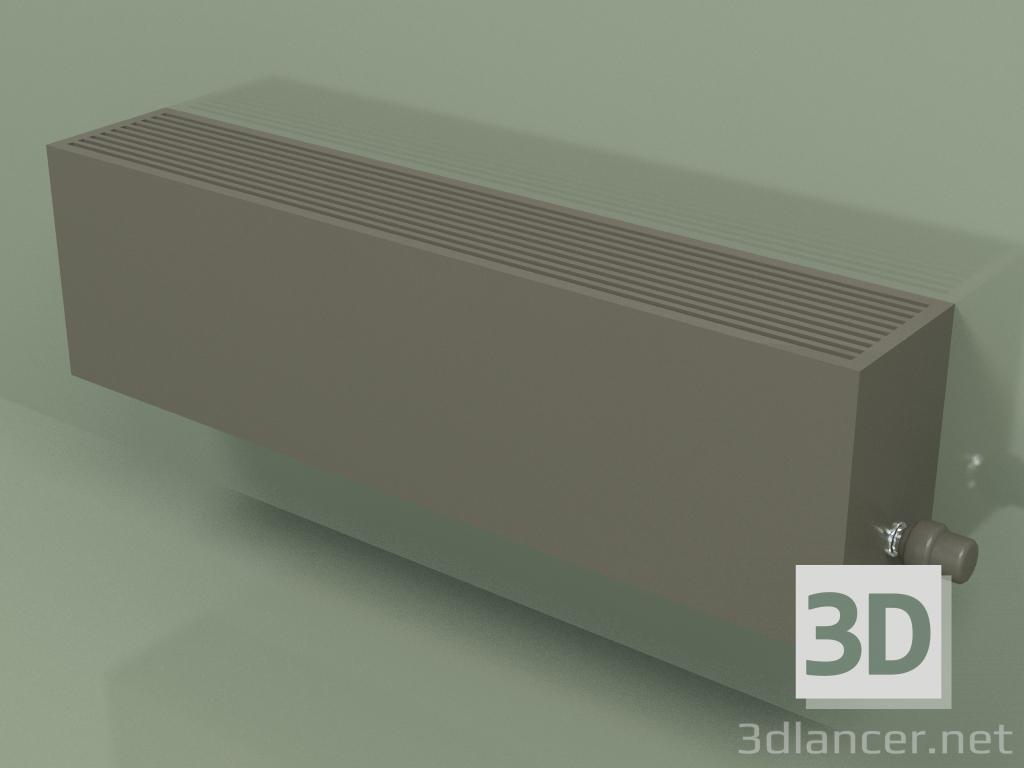 3D modeli Konvektör - Aura Slim Basic (280x1000x180, RAL 7013) - önizleme