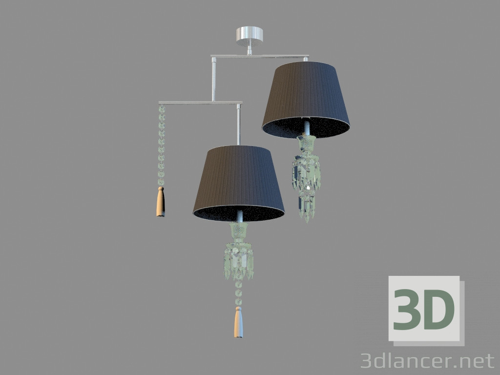 3D modeli Люстра Parlatma Torcu Mobil 2L - önizleme