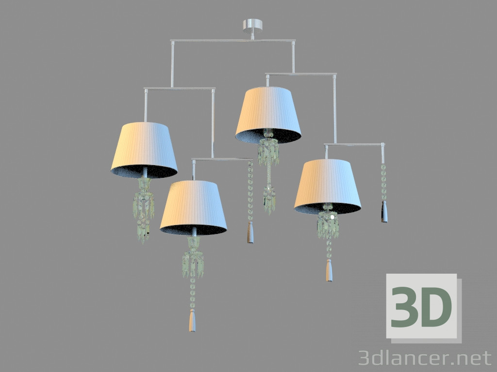 modello 3D Torcia elettrica della torcia elettrica 4L - anteprima