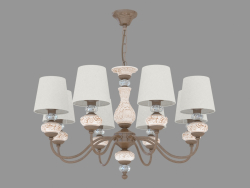 Chandelier with lampshades (S110175 8)