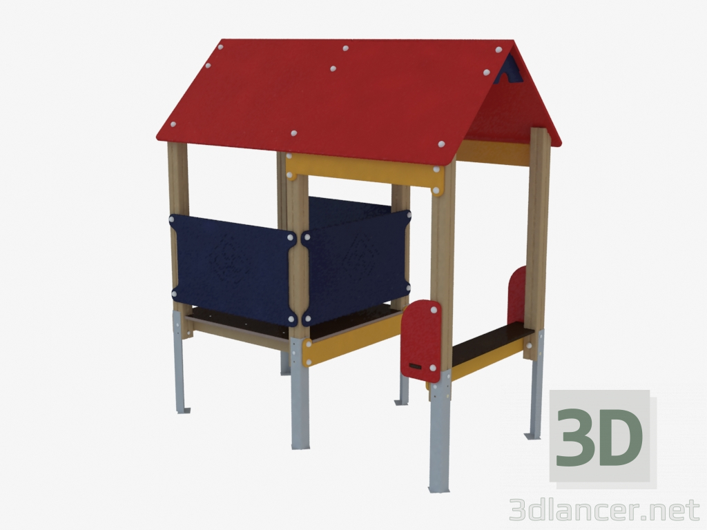 3D modeli Çocuk oyun evi (5011) - önizleme