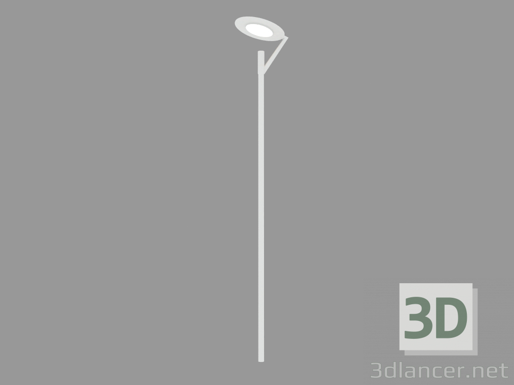 modello 3D Lampione stradale MINISLOT AVANT-GARDE ASIMMETRICO (S3954 + S2848) - anteprima