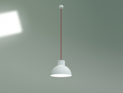 Lámpara colgante Works (blanco-rojo)