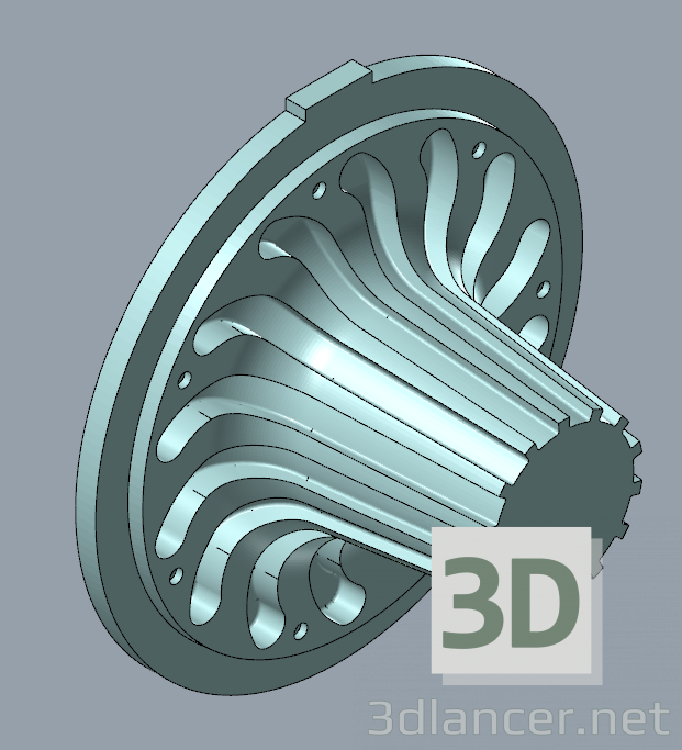 3D modeli kaplin - önizleme