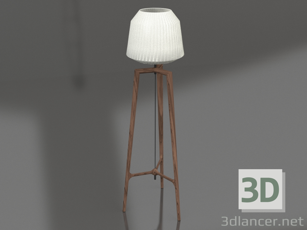 Modelo 3d Luminária de chão Lampo - preview