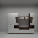 modèle 3D de L’armoire murale pour la salle de séjour acheter - rendu