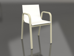 Dining chair model 3 (Gold)