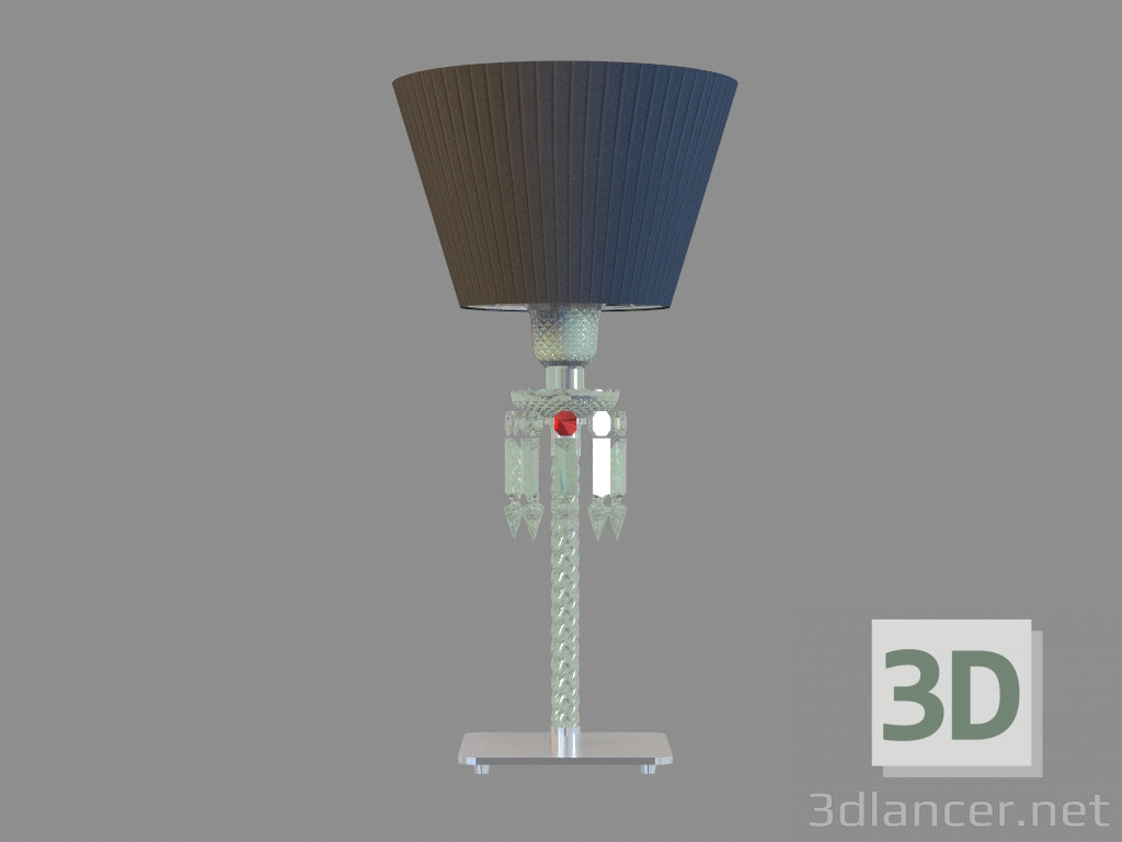 3D modeli Настольная лампа Meşale lambası Siyah abajur 2 603 386 - önizleme